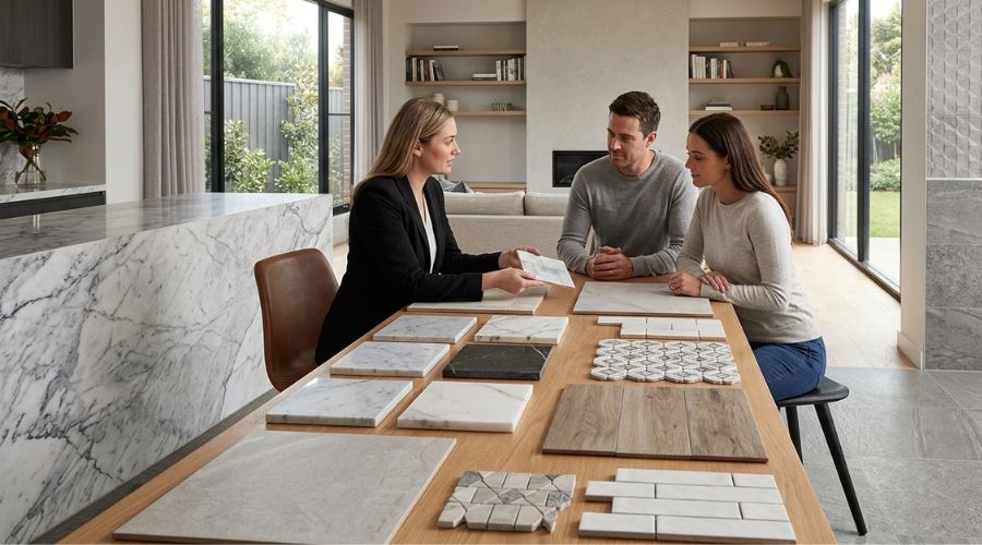 carrara marbles